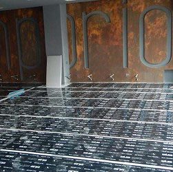 Floor heating installation 3